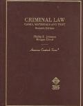 Philip E. Johnson: Johnson's Criminal Law: Cases,Materials and Text