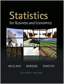 Book cover image of Statistics for Business and Economics by James T. McClave