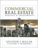 Book cover image of Commercial Real Estate Analysis and Investments by David M. Geltner