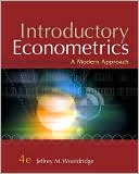 Book cover image of Introductory Econometrics: A Modern Approach by Jeffrey Wooldridge