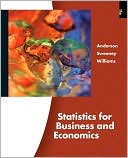 Book cover image of Statistics for Business and Economics (with Bind-In Card) by David R. Anderson