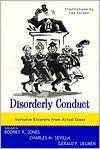 Book cover image of Disorderly Conduct by Rodney R. Jones