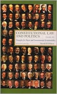 Book cover image of Constitutional Law and Politics, Vol. 1 by David M. O'Brien