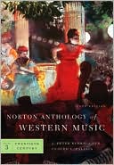 Book cover image of Norton Anthology of Western Music, Vol. 3 by J. Peter Burkholder