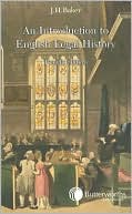 Book cover image of An Introduction to English Legal History by J. H. Baker
