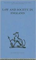 Book cover image of Law and Society in England by Bob Roshier