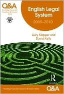 Book cover image of Q&A English Legal System 2009-2010 by Gary Slapper