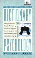 J.P. Chaplin: Dictionary of Psychology