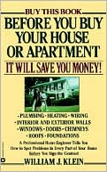 William J. Klein: Before You Buy Your House or Apartment