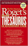 Book cover image of New American Roget's College Thesaurus in Dictionary Form by Philip D. Morehead
