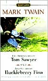 Book cover image of The Adventures of Tom Sawyer; Adventures of Huckleberry Finn by Mark Twain