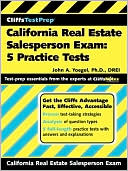 Book cover image of CliffsTestPrep California Real Estate Salesperson Exam: 5 Practice Tests by John A. Yoegel PhD, DREI