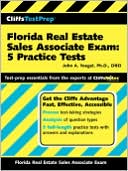 Book cover image of CliffsTestPrep Florida Real Estate Sales Associate Exam: 5 Practice Tests by John A. Yoegel PhD, DREI