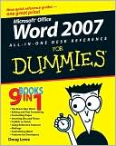 Doug Lowe: Word 2007 All-in-One Desk Reference For Dummies