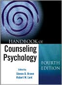 Steven D. Brown: Handbook of Counseling Psychology