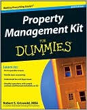 Book cover image of Property Management Kit For Dummies by Robert S. Griswold