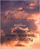 Book cover image of Corporate Governance and Accountability by Jill Solomon