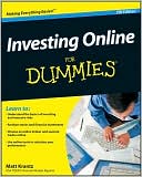 Matt Krantz: Investing Online For Dummies