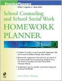 Book cover image of School Counseling and School Social Work Homework Planner by Sarah Edison Knapp