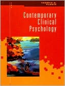 Book cover image of Contemporary Clinical Psychology by Thomas G. Plante