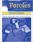 Book cover image of Paroles, Combined Workbook/Lab Manual/Video Manual by Sally Sieloff Magnan