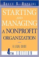 Book cover image of Starting And Managing Nonprofi by Hopkins