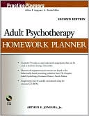 Book cover image of Adult Psychotherapy Homework Planner by Arthur E. Jongsma Jr.