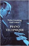 Book cover image of Piano Technique by Walter Gieseking