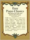 Book cover image of Easy Piano Classics: 97 Pieces for Early and Intermediate Players: (Sheet Music) by Ronald Herder