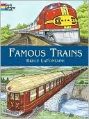 Bruce LaFontaine: Famous Trains Coloring Book