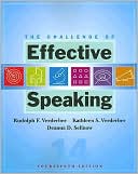 Book cover image of The Challenge of Effective Speaking by Rudolph F. Verderber