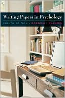 Book cover image of Writing Papers in Psychology, 8th Edition by Ralph L. Rosnow