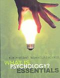 Ellen E. Pastorino: What is Psychology? Essentials