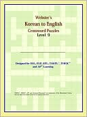 Book cover image of Webster's Korean To English Crossword Puzzles: Level 9 by Reference Icon Reference