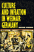 Bernd Widdig: Culture and Inflation in Weimar Germany