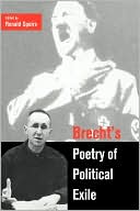 Book cover image of Brecht's Poetry of Political Exile by Ronald Speirs