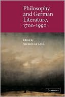 Nicholas Saul: Philosophy and German Literature, 1700-1990
