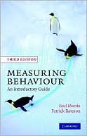 Book cover image of Measuring Behaviour: An Introductory Guide by Paul Martin