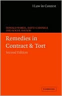Donald Harris: Remedies in Contract and Tort
