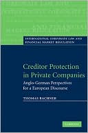 Thomas Bachner: Creditor Protection in Private Companies