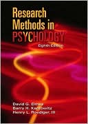 Book cover image of Research Methods in Psychology by David G. Elmes