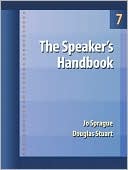 Book cover image of The Speaker's Handbook (with CD-ROM and InfoTrac ) by Jo Sprague