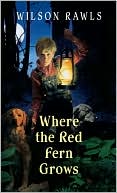 Book cover image of Where the Red Fern Grows by Wilson Rawls