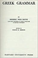 Herbert Weir Smyth: Greek Grammar