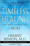 Book cover image of Timeless Healing by Herbert Benson