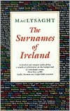 Edward MacLysaght: Surnames of Ireland