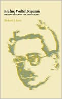 Book cover image of Reading Walter Benjamin: Writing Through the Catastrophe by Richard J. Lane