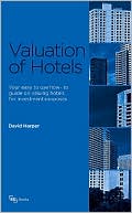 Book cover image of Valuation of Hotels by David Harper