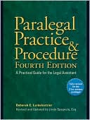 Book cover image of Paralegal Practice and Procedure: A Practical Guide for the Legal Assistant by Deborah E. Larbalestrier