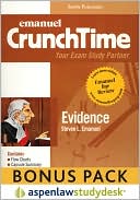 Book cover image of CrunchTime: Evidence (Print + eBook Digital Download Bonus Pack) by Steven Emanuel